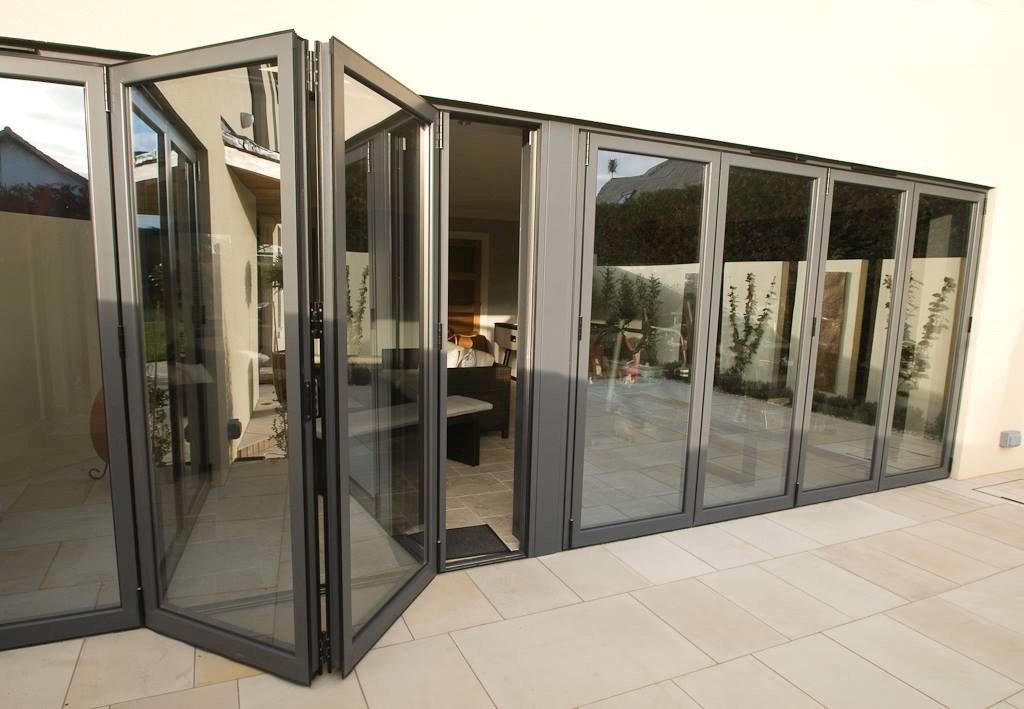 Multi options on bi-fold doors with various opening sizes. 